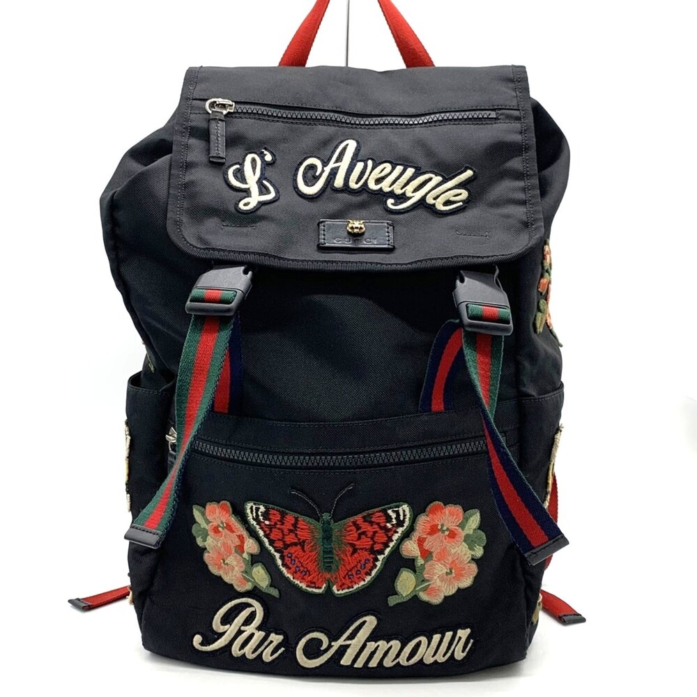 GUCCI Authentic Black Backpack - Picture 1 of 11
